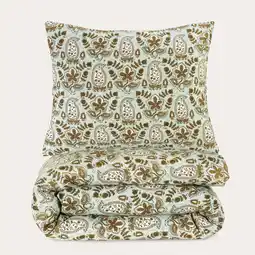 Wehkamp NOUS Living katoenen dekbedovertrek 1-persoons (140x220 cm) aanbieding