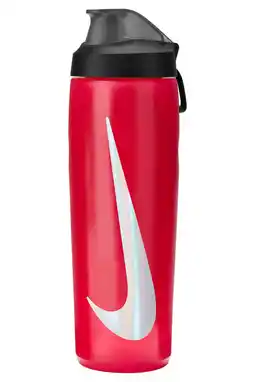 Wehkamp Nike bidon 700 ml Refuel Locking Lid rood/wit/zwart aanbieding