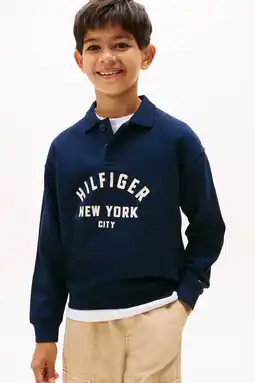 Wehkamp Tommy Hilfiger sweater donkerblauw aanbieding