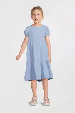Wehkamp NAME IT MINI A-lijn jurk lichtblauw aanbieding