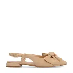 Wehkamp Manfield suède slingback loafers beige aanbieding