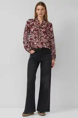 Wehkamp s.Oliver wide leg jeans grey denim aanbieding