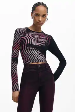 Wehkamp Desigual top zwart aanbieding