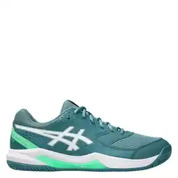 Wehkamp ASICS Gel-Dedicate 8 padelschoenen groen/wit aanbieding