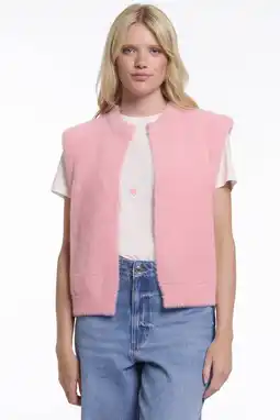 Wehkamp Rino & Pelle gilet lichtroze aanbieding
