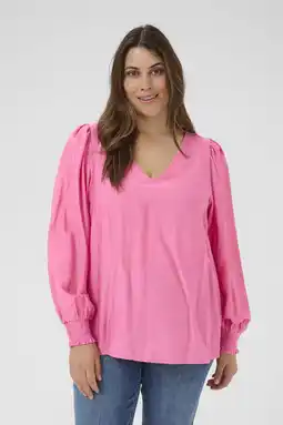 Wehkamp Kaffe Curve top roze aanbieding