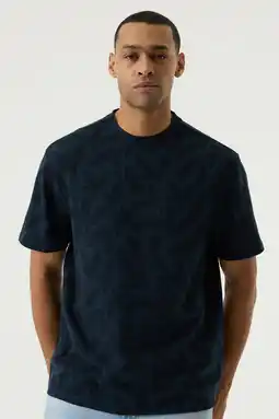 Wehkamp Garcia regular T-shirt donkerblauw aanbieding