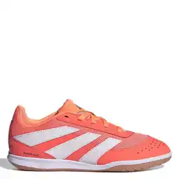 Wehkamp adidas Performance Predator Club In Sala junior zaalvoetbalschoenen koraalrood/wit/oranje aanbieding