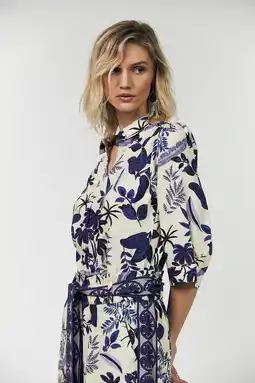 Wehkamp Lollys Laundry blouse blauw aanbieding