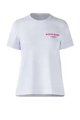 Wehkamp Björn Borg t-shirt ESSENTIAL wit aanbieding