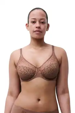 Wehkamp Chantelle EasyFeel niet-voorgevormde beugelbh Norah bruin aanbieding
