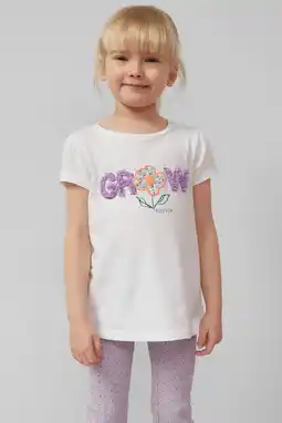Wehkamp s.Oliver T-shirt wit met pailletten aanbieding