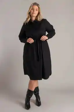 Wehkamp Yest Curve blousejurk zwart aanbieding