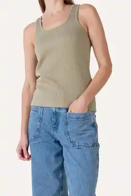Wehkamp Another-Label top olijfgroen aanbieding