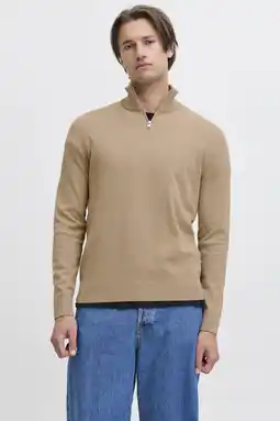 Wehkamp JJ REBEL gebreide trui beige aanbieding