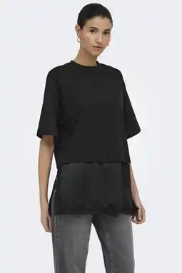 Wehkamp ONLY top zwart aanbieding
