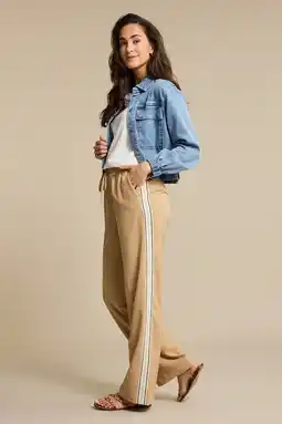 Wehkamp Red Button straight regularwaist broek zand aanbieding