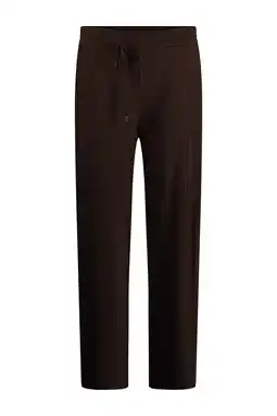 Wehkamp Expresso tapered highwaist broek donkerbruin aanbieding