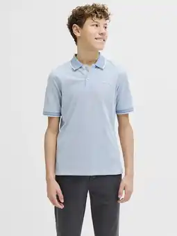 Wehkamp JACK & JONES JUNIOR polo lichtblauw aanbieding