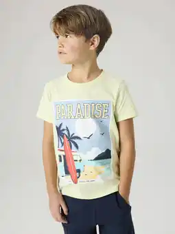 Wehkamp NAME IT KIDS T-shirt lichtgeel aanbieding