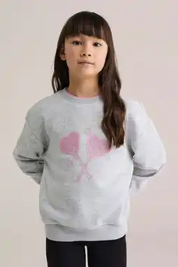 Wehkamp WE Fashion sweater grijs melange aanbieding