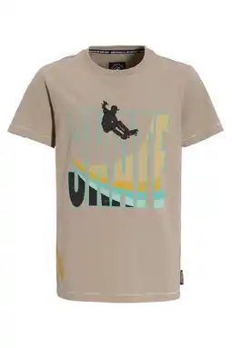 Wehkamp Me & My Monkey T-shirt kaki aanbieding