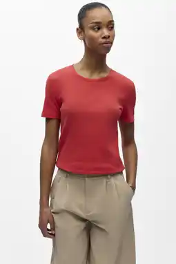 Wehkamp OBJECT T-shirt rood aanbieding