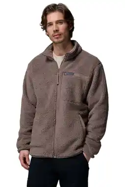 Wehkamp Columbia fleece vest Rugged Ridge donkerbruin aanbieding
