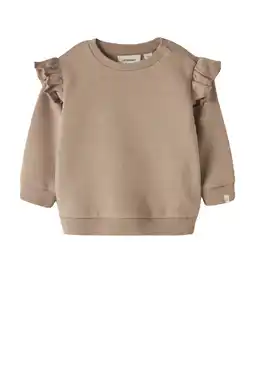 Wehkamp LIL' ATELIER BABY sweater bruin aanbieding