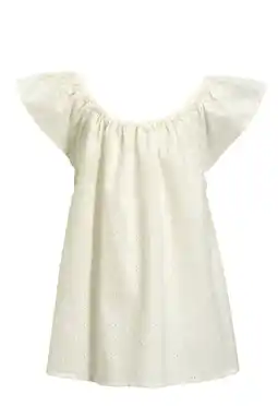 Wehkamp Me & My Monkey broderie top Polly wit aanbieding