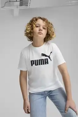 Wehkamp Puma T-shirt Essential No 1 wit aanbieding