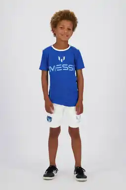 Wehkamp Messi T-shirt blauw aanbieding