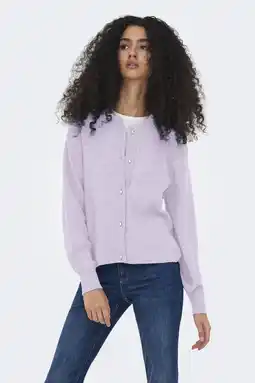 Wehkamp JDY gebreid vest met parels aanbieding