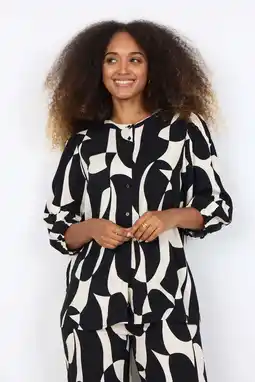 Wehkamp Soyaconcept blouse zwart aanbieding