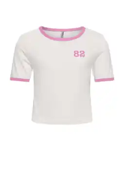 Wehkamp KIDS ONLY GIRL T-shirt wit aanbieding