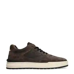 Wehkamp Manfield suède sneakers grijs aanbieding