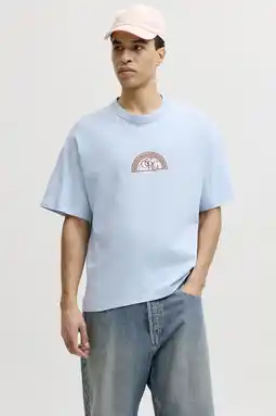 Wehkamp JACK & JONES ORIGINALS relaxed T-shirt lichtblauw aanbieding
