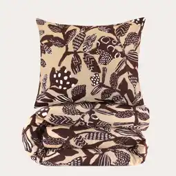 Wehkamp NOUS Living katoenen dekbedovertrek 1-persoons (140x200 cm) aanbieding