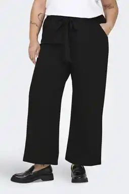 Wehkamp ONLY CARMAKOMA wide leg highwaist broek aanbieding