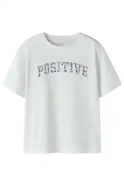 Wehkamp NAME IT KIDS T-shirt wit aanbieding