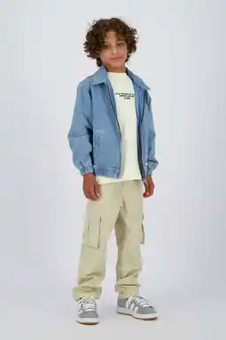Wehkamp Vingino spijkerjas medium blue denim aanbieding