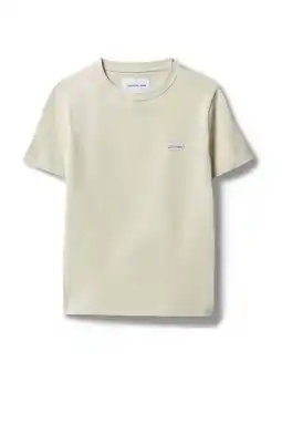 Wehkamp Calvin Klein T-shirt beige aanbieding
