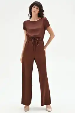 Wehkamp Rinascimento jumpsuit bruin aanbieding