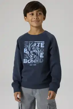 Wehkamp NAME IT KIDS sweater donkerblauw aanbieding