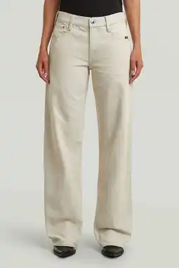 Wehkamp G-STAR lowwaist loose fit jeans lichtblauw aanbieding