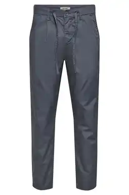 Wehkamp ONLY & SONS ONSTURINO tapered casual broek grijsblauw aanbieding