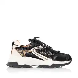 Wehkamp DWRS Isola chunky sneakers zwart/panter aanbieding