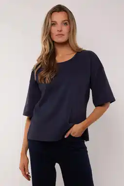 Wehkamp G-maxx top donkerblauw aanbieding