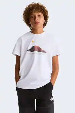 Wehkamp The North Face T-shirt Mountain Night wit aanbieding