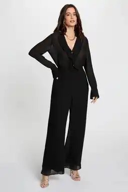 Wehkamp Morgan jumpsuit zwart aanbieding